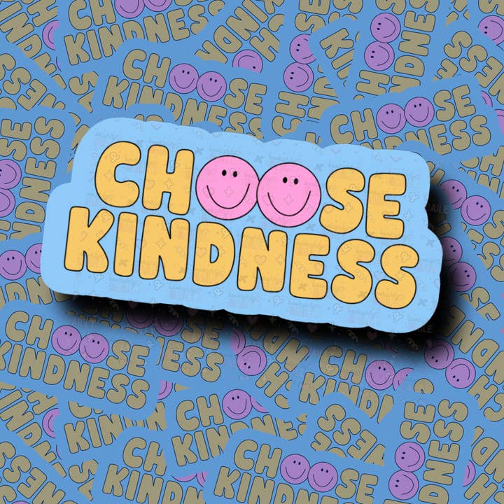 Choose Kindness - Sticker for wholesale by Bookishly Bailey
