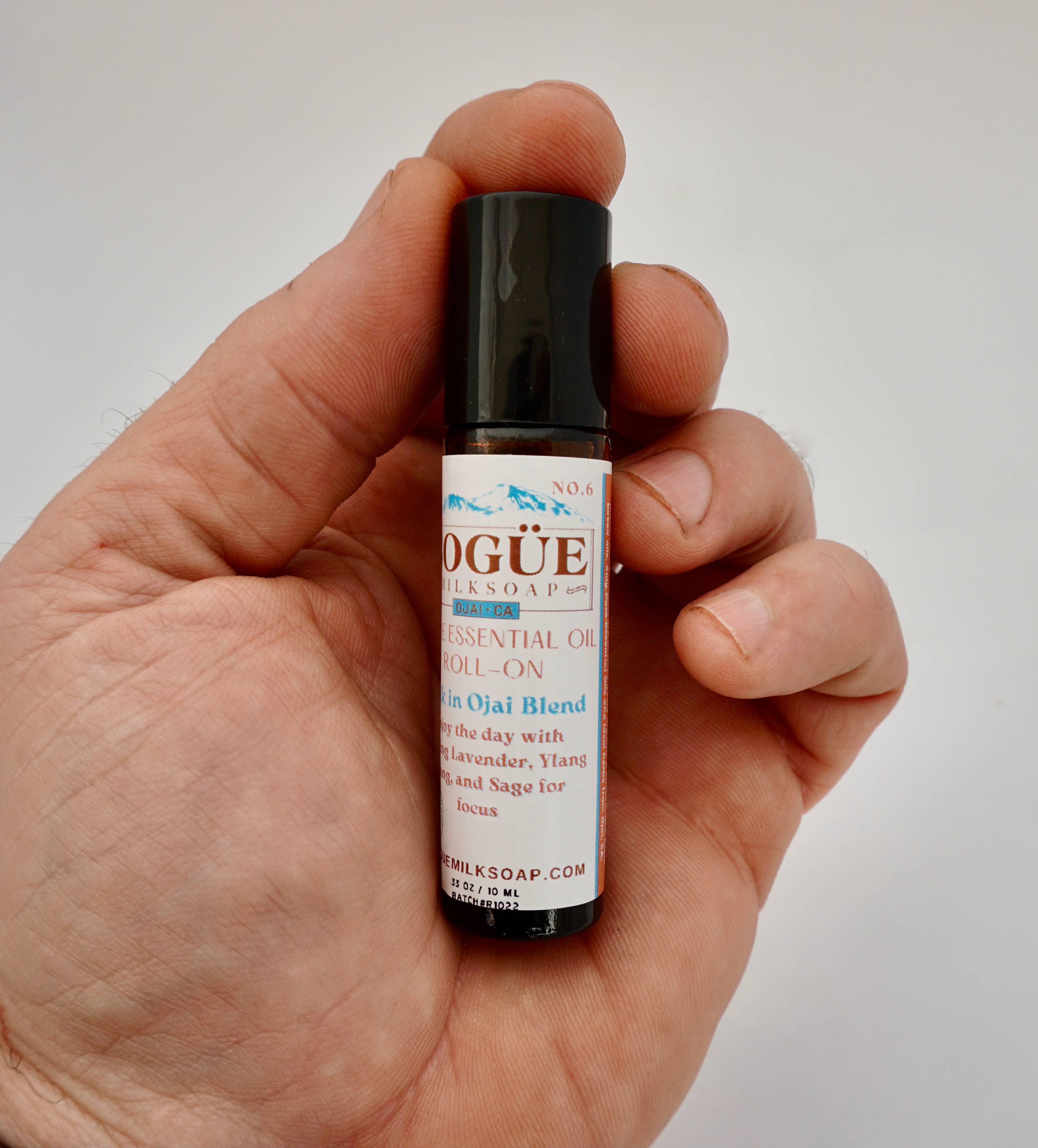 Bogue Milk Soap - Vendita all'ingrosso Olio essenziale roll-on - Olio essenziale puro roll-on n. 6 Walk in Ojai con lavanda1