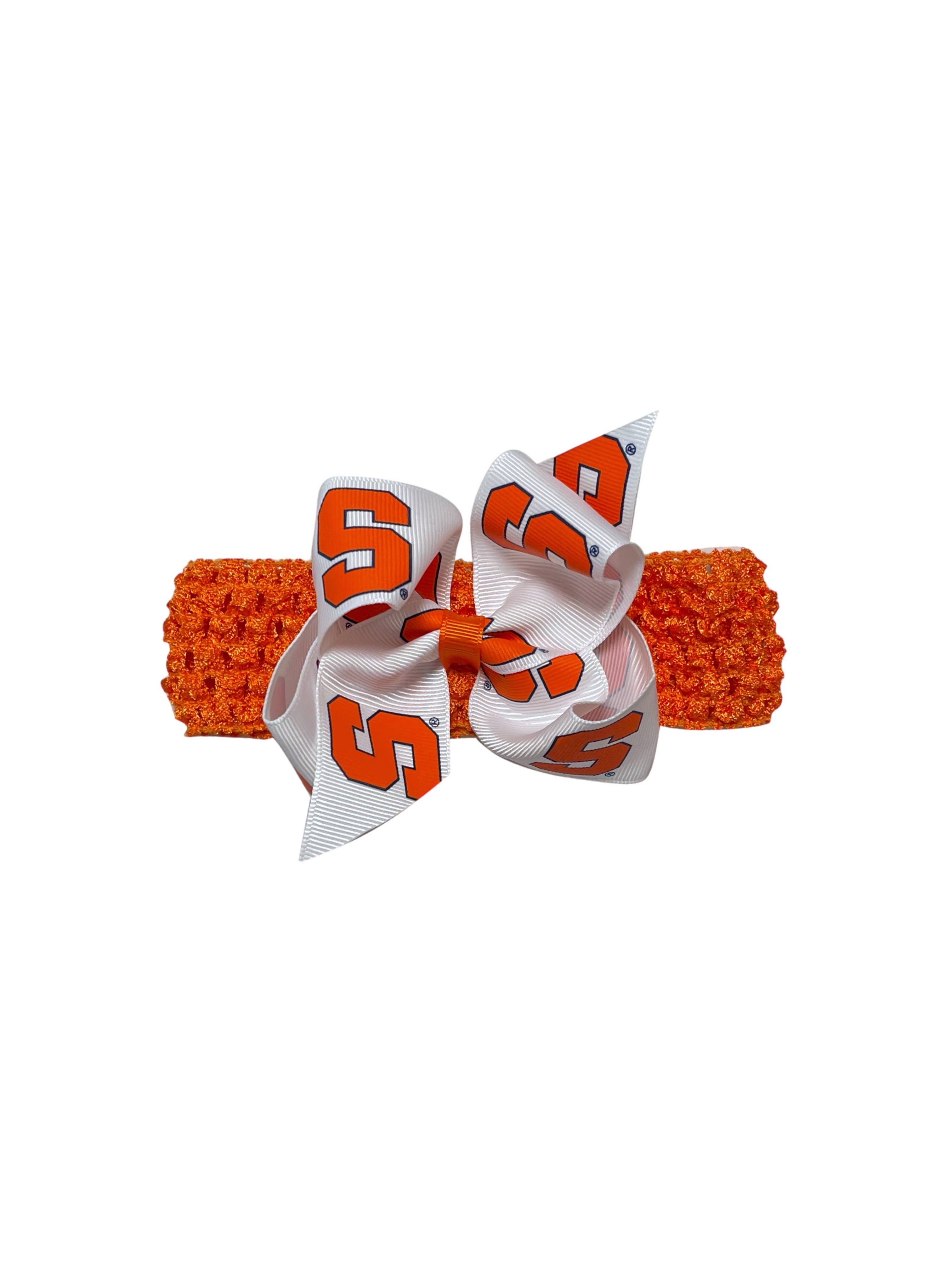 USA Licensed Bows and Accessories – wholesale Fashion headband – women's – Crochet Headband W/ Junior Bow #2655