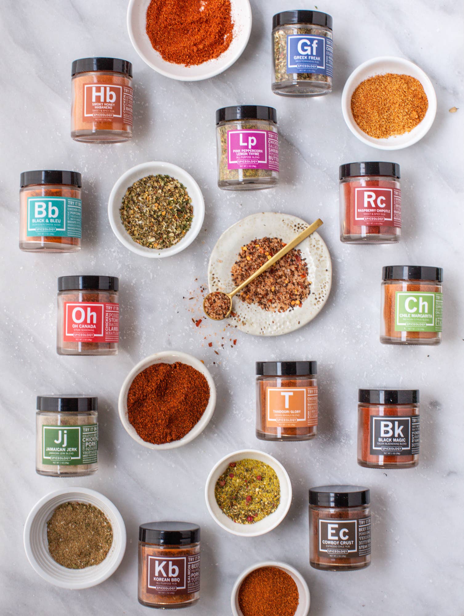 Spiceology - Wholesale Rub - Ultimate Rub Collection | 12 Mini Rub Jars2