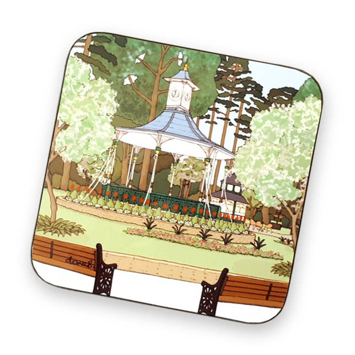 Blooming Swindon Coaster for wholesale by dona B drawings