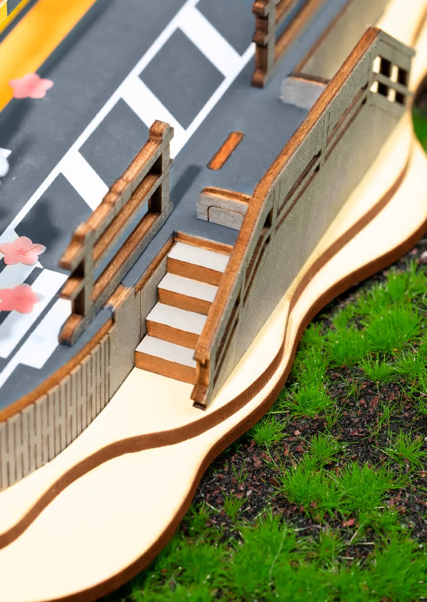 Robotime - Wholesale Puzzle - Adult - TGS02 Sakura Journey Robotime Rolife 3D Wooden Puzzle kits13