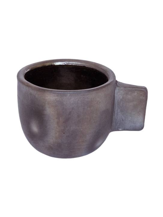 Barro Negro Latte Cup | Handcrafted Clay Drinkware for wholesale by P A L O S A N T O