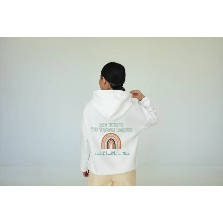 Sweat à capuche ou à col rond bohème Mental Health Matters pour la vente par Tidal Salt, LLC