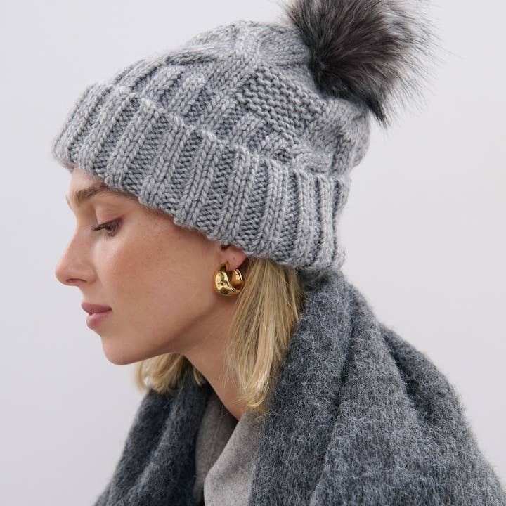 Angels Whisper Accessories - Wholesale Beanie - Women's - Ambrosia Chunky Knit Beanie