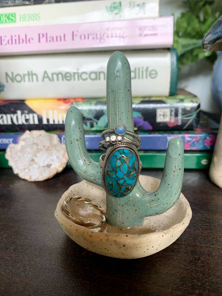 Cactus Ring Dish for wholesale by Kait Rose Studio