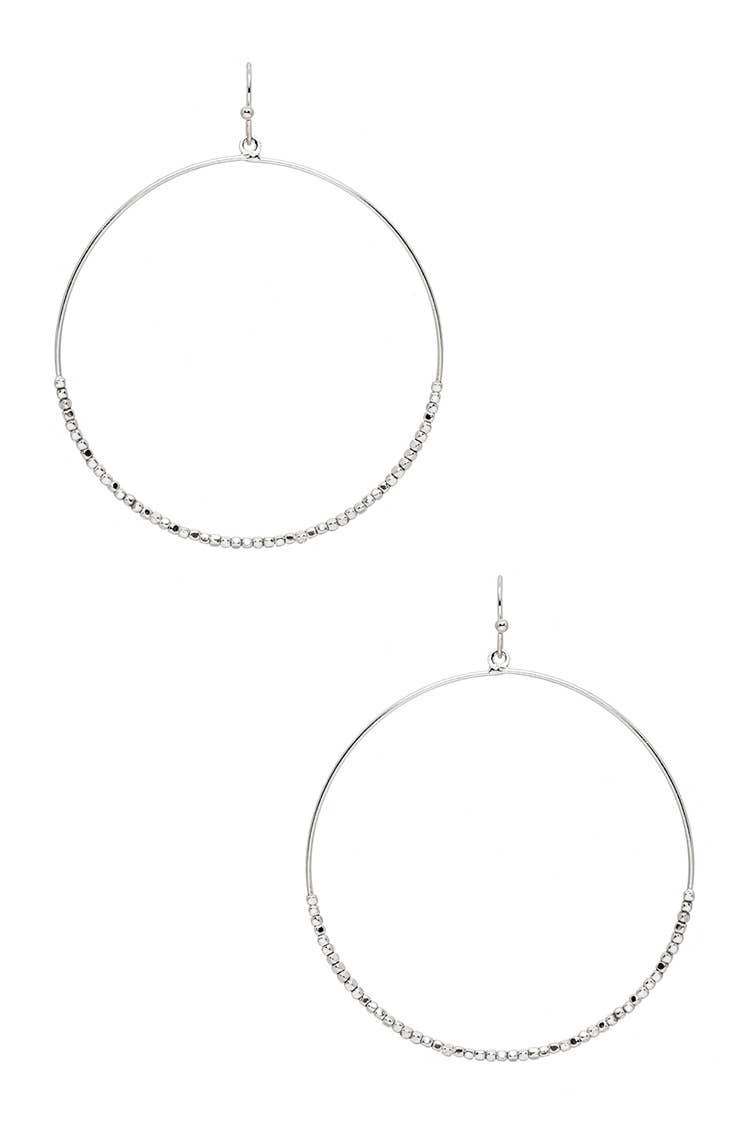 Artini Accessories - Wholesale Dangle Earrings - Iconic Ring Ring Drop Petite Nuggets Earrings Earrings1