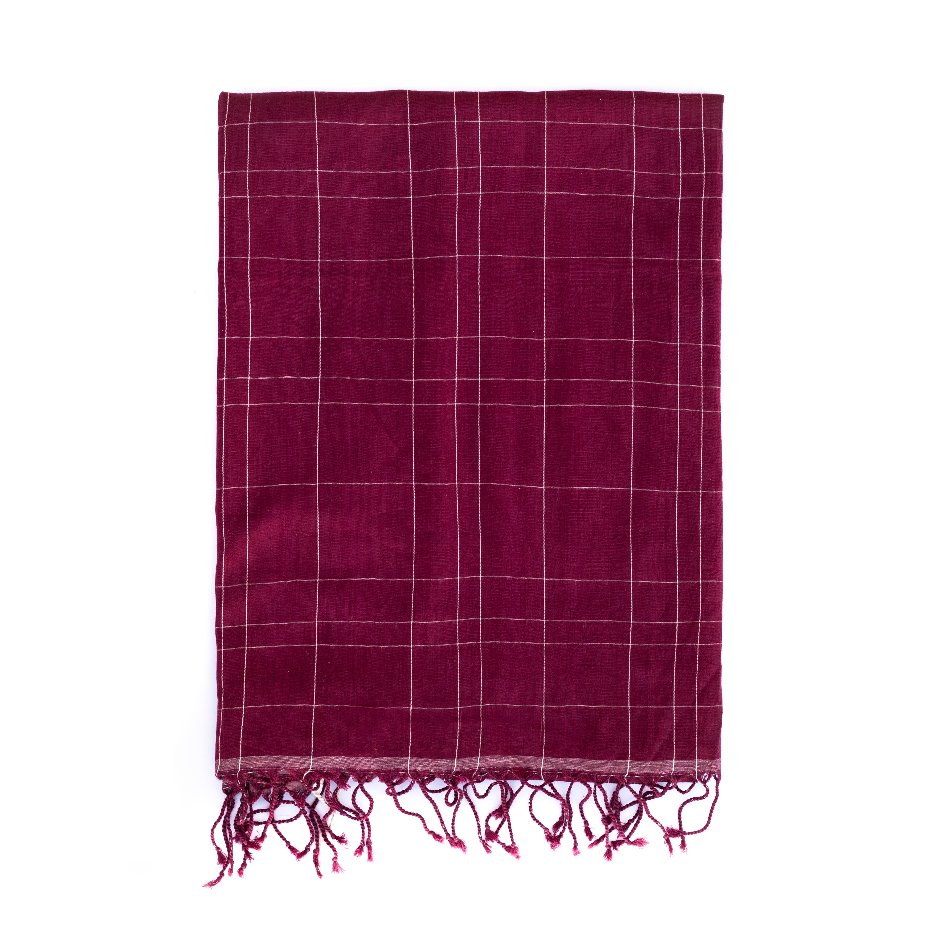 Siyana London – Cachecol - Mulher por atacado – Lenço Musselina Red Checks1