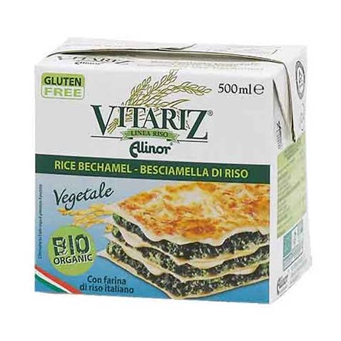 Bechamel di Riso Bio VITARIZ 500g per la vendita all'ingrosso da parte di Stella Foods s.r.l.
