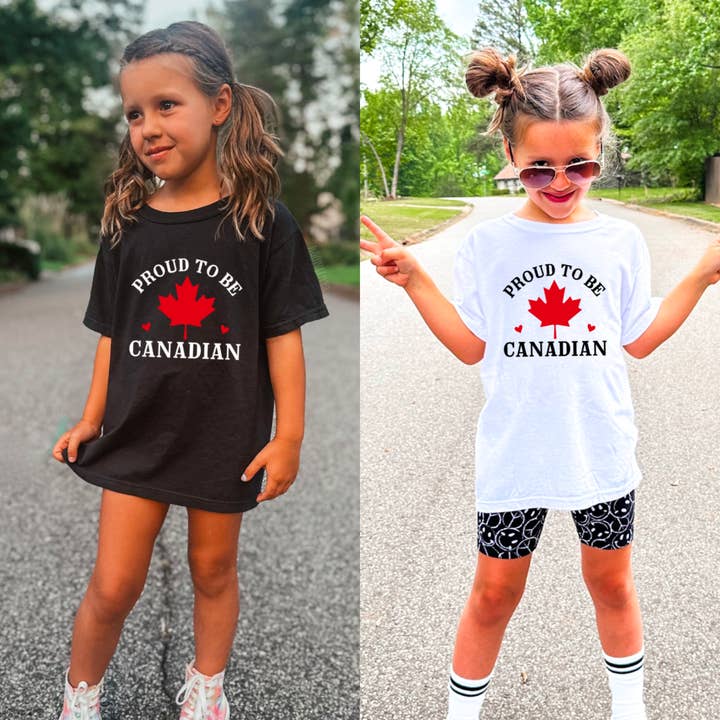 Trots om Canadees te zijn JEUGD T-shirt | Canada Sterk voor wholesale door brattybloom