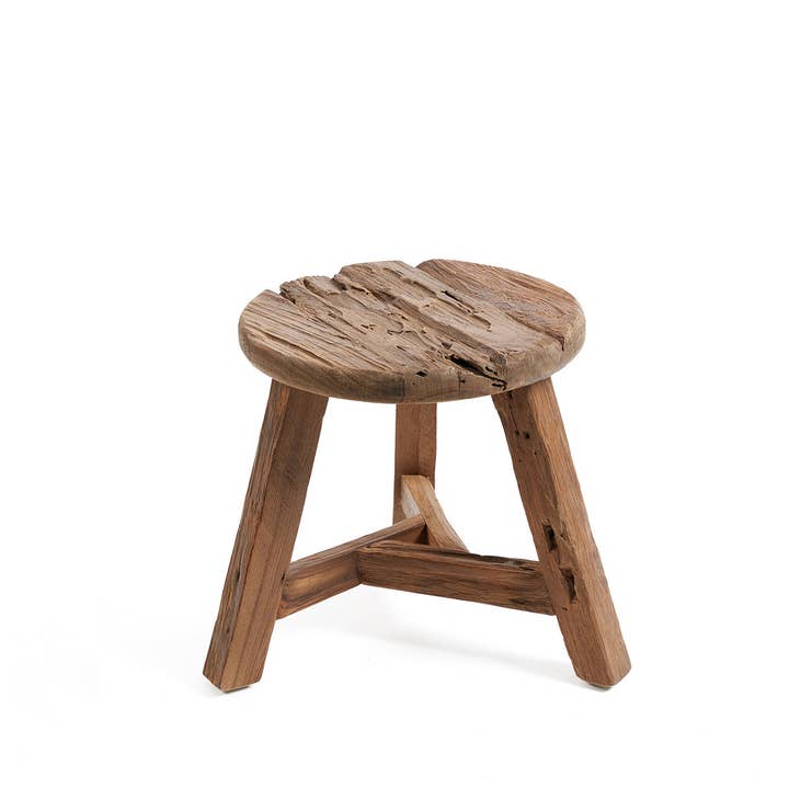 The Yatai Stool - Natural - M for wholesale by Bazar Bizar Living