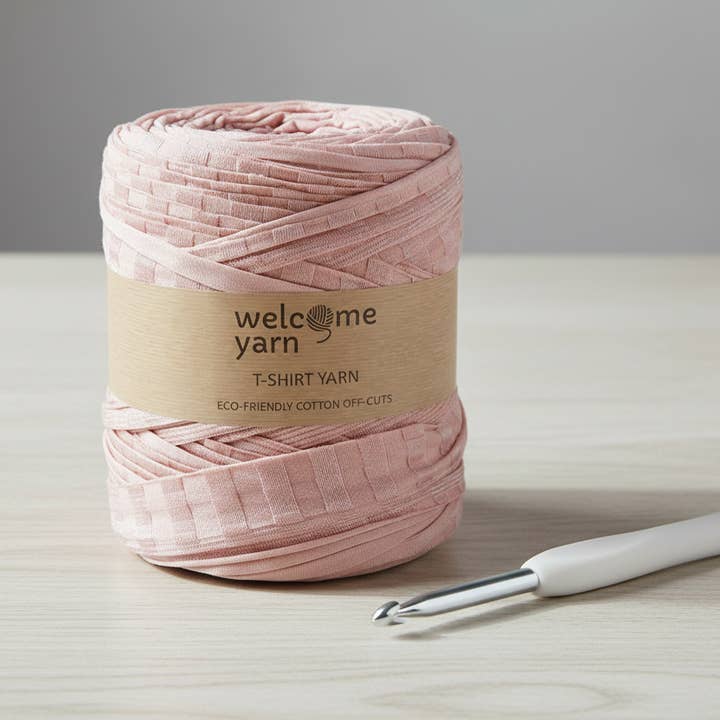 Fettuccia per T-shirt a righe rosa per la vendita all'ingrosso da parte di WelcomeYarn