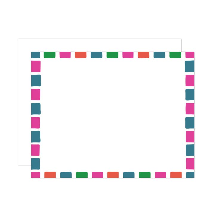 Vierkantjes Notecards voor wholesale door Cristina Alexander