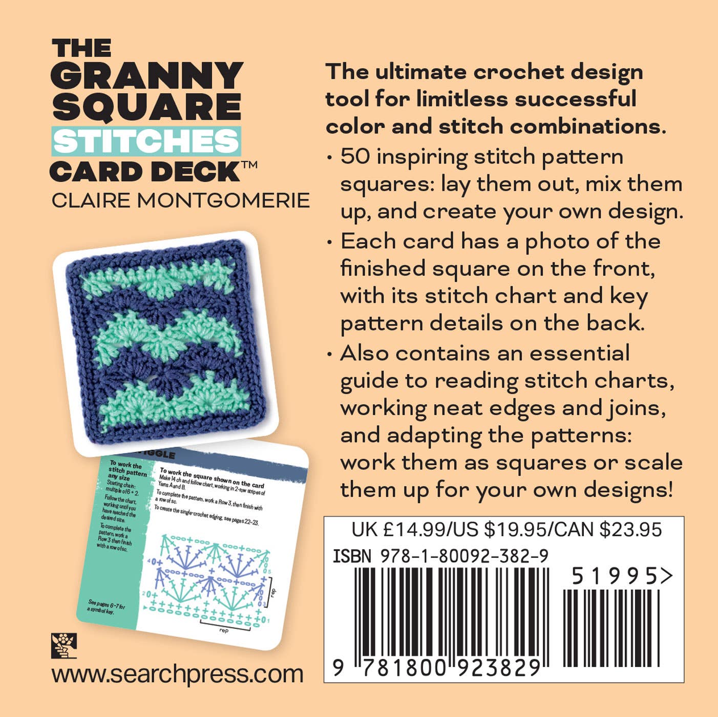 Penguin Random House LLC - Wholesale DIY Craft Kit - The Granny Square Stitches Card Deck2