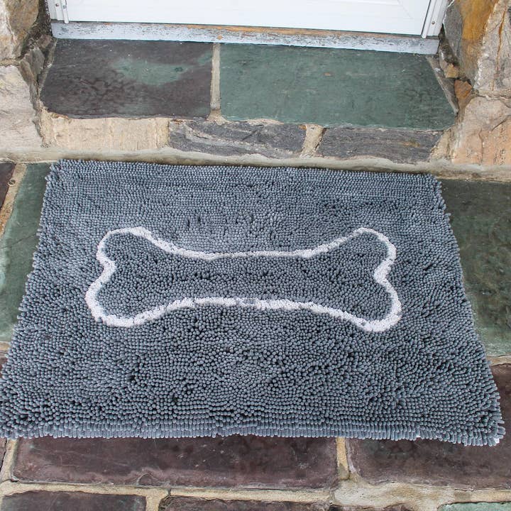 Zerbino assorbente grigio per la vendita all'ingrosso da parte di Soggy Doggy Doormat