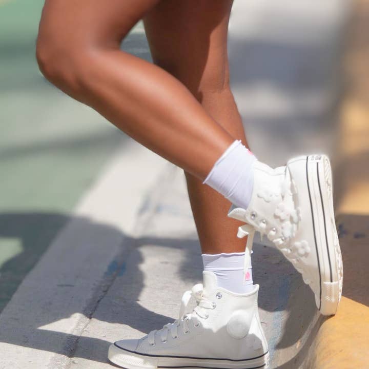 Fitness Snob - Wholesale Socks - Women's - Fitness Snob Sheer Crew Socks2