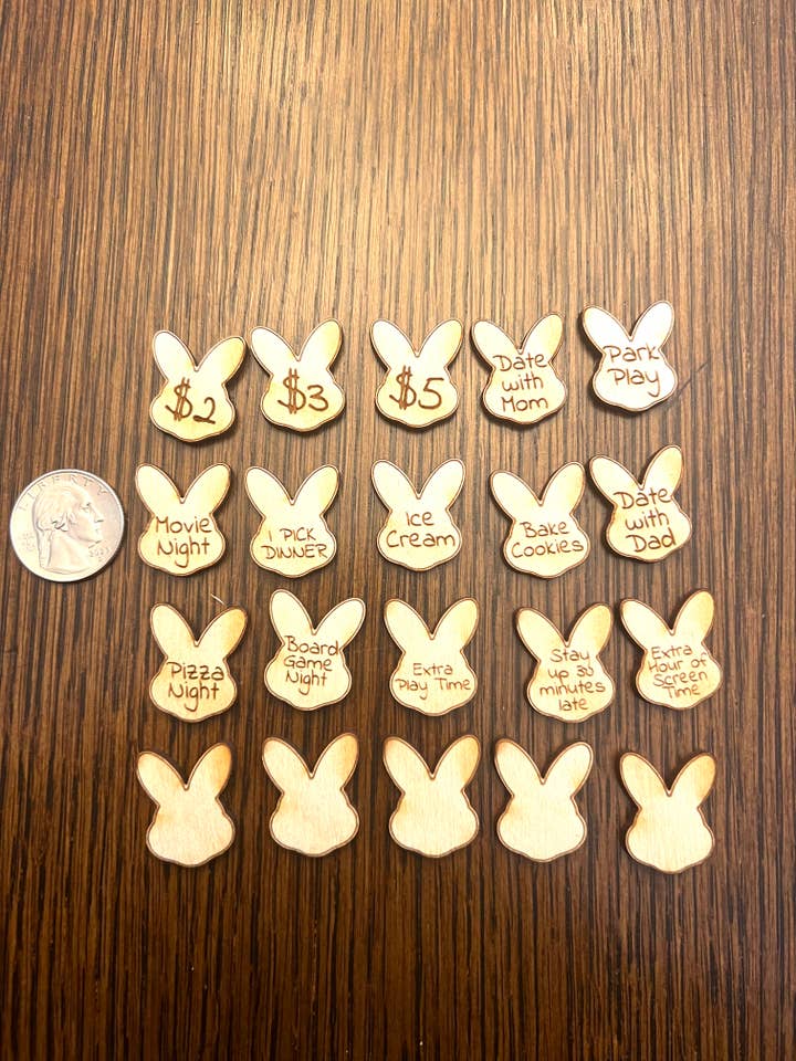 Easter tokens for wholesale by Ameliore LLC
