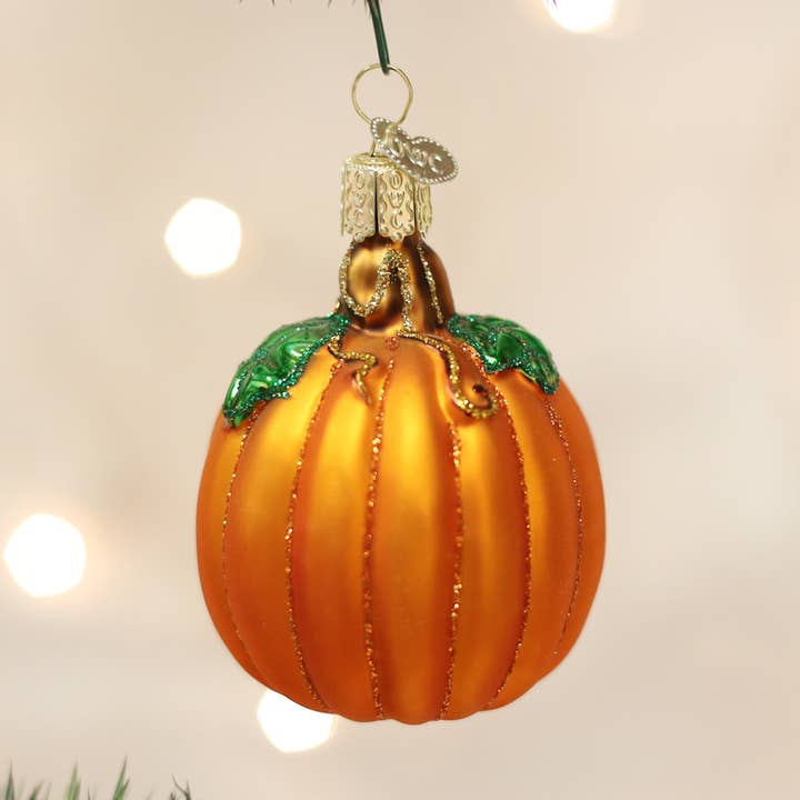 Pumpkin Ornament for wholesale by Old World Christmas