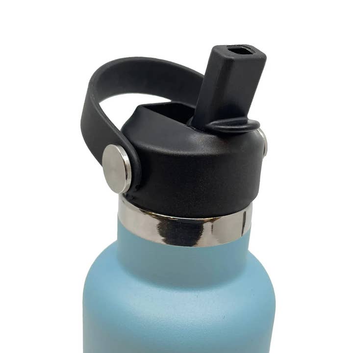 Smikkels - Wholesale Drink lids - Straw cap for drinking bottle - Black