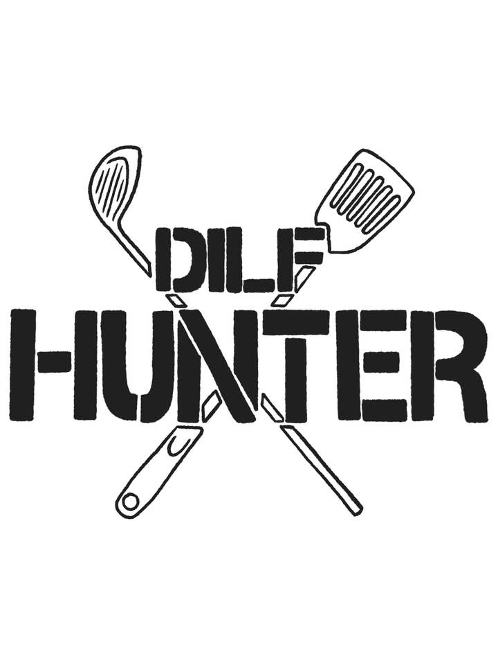 'DILF Hunter' Tragetasche von Tom's Totes für den Großhandel von Tom'sTotes Ltd