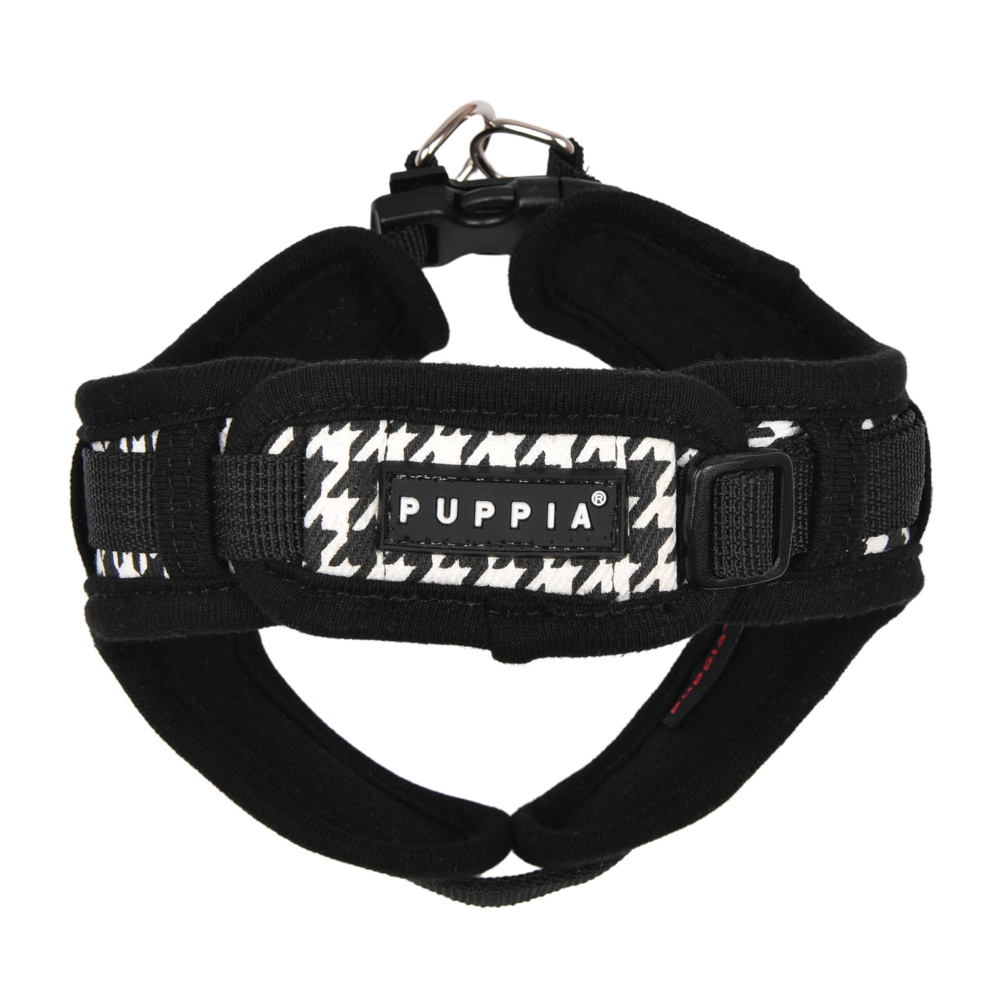 Puppia International Inc. - Wholesale Pet Harness - Dog - EGON DOG HARNESS X ADJUSTABLE NECK & CHEST HOUNDSTOOTH5