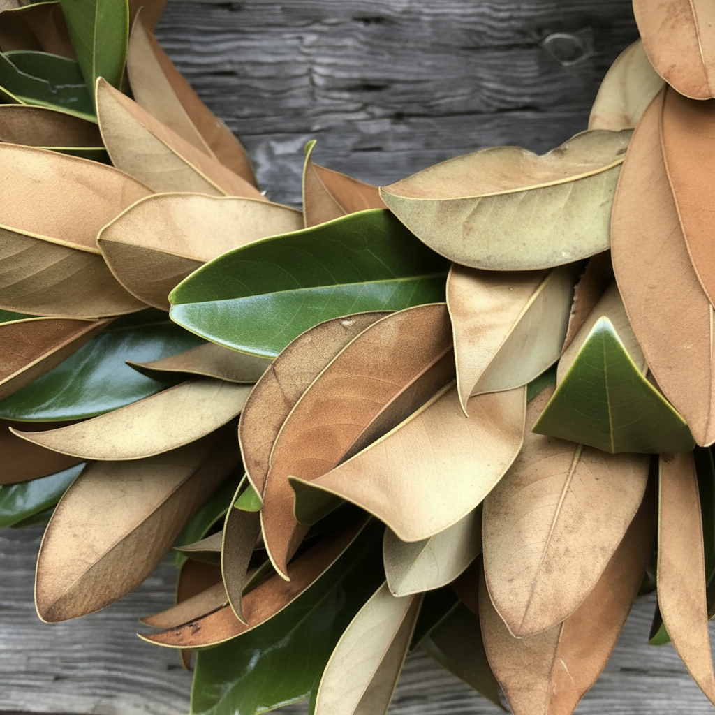 Self-Care Shower - Vente Couronne - Couronne Vivante de Magnolia Réel [Livraison en Nuit] Cultivée aux États-Unis3