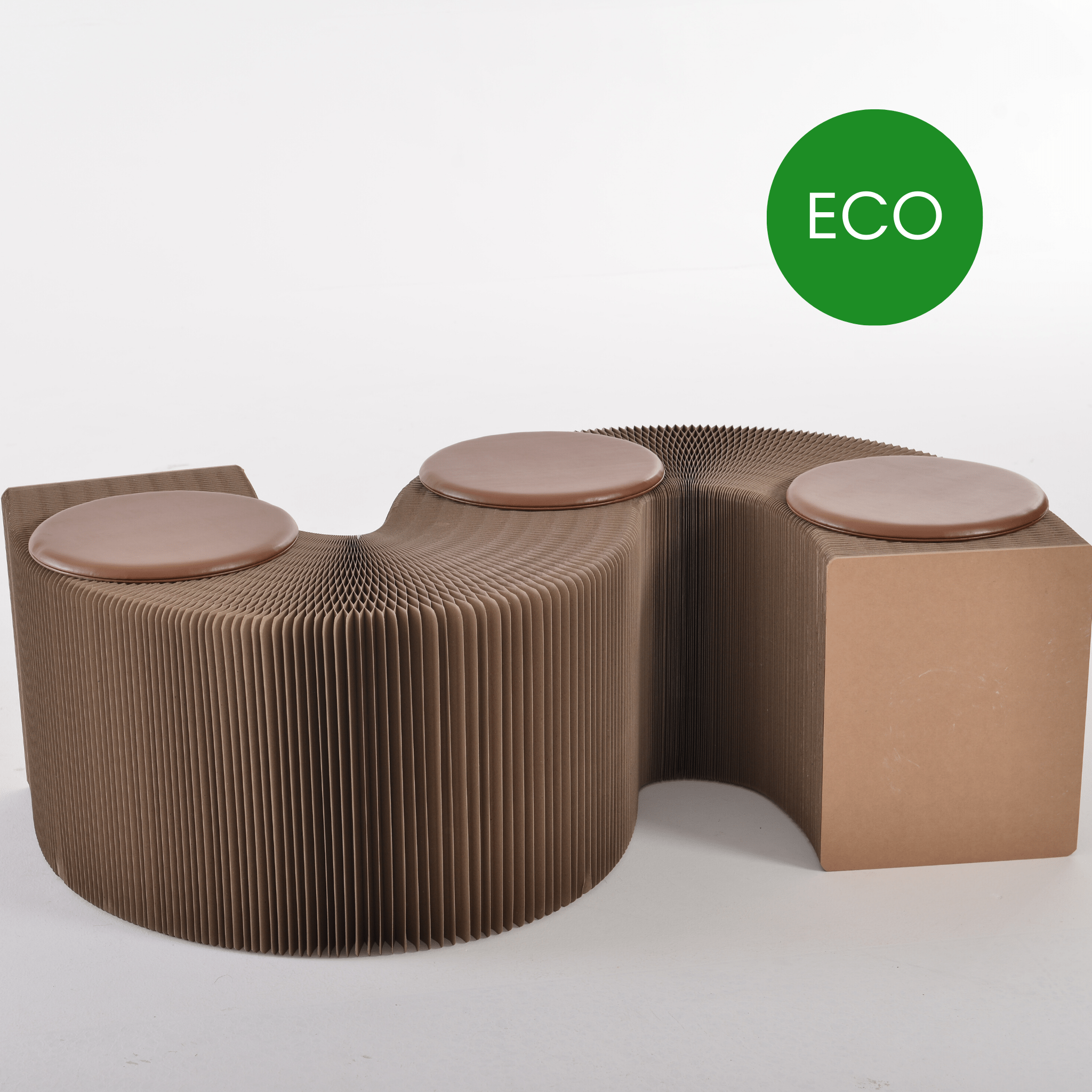 Paper Lounge – Großhandel Bänke – Klappbare Sitzbank aus recyceltem Papier3