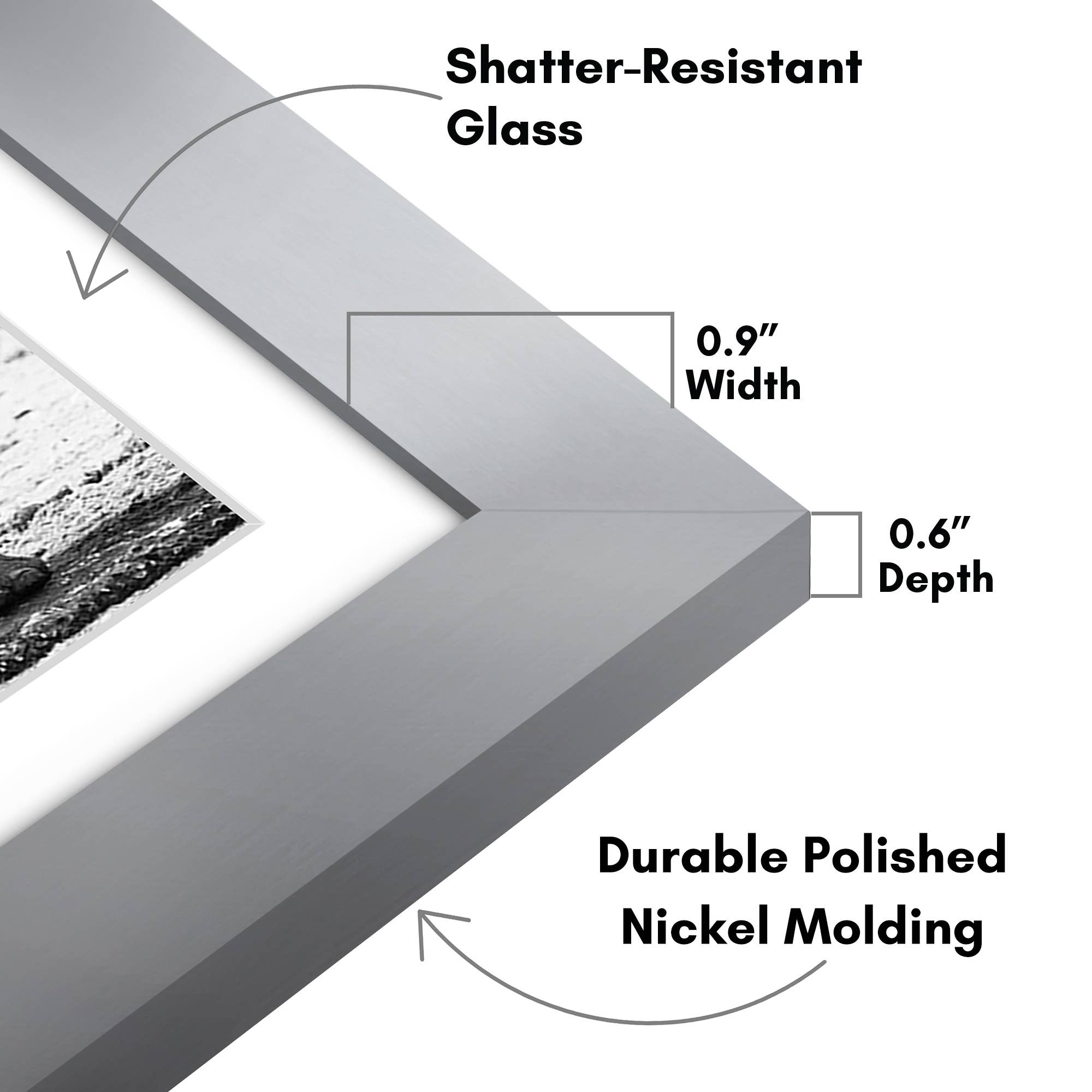 Americanflat - Wholesale Picture Frame - Americanflat Picture Frame with Mat Standard Molding59