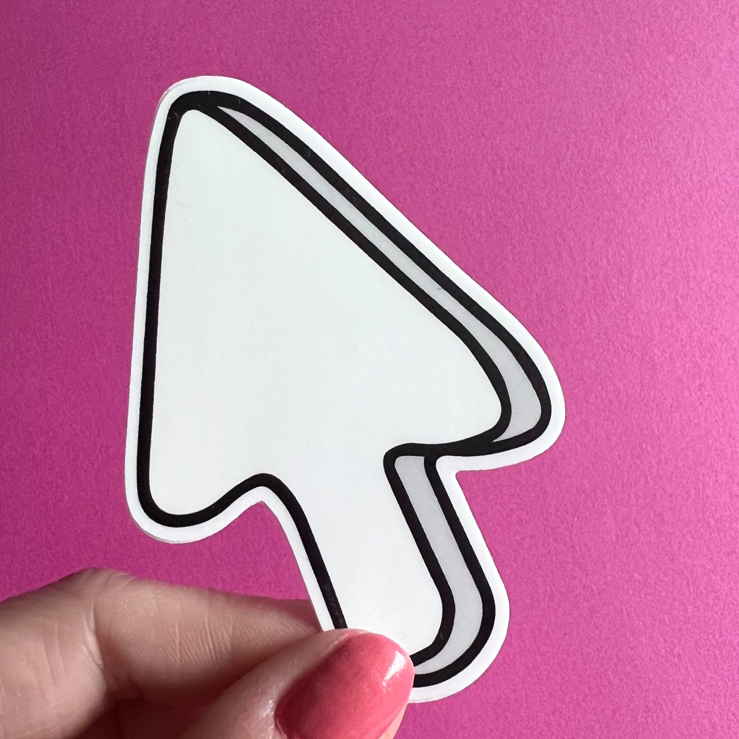 hollymarshmallow - Wholesale Sticker - Marshmallow Cursor Sticker1