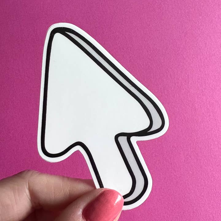 hollymarshmallow - Wholesale Sticker - Marshmallow Cursor Sticker1