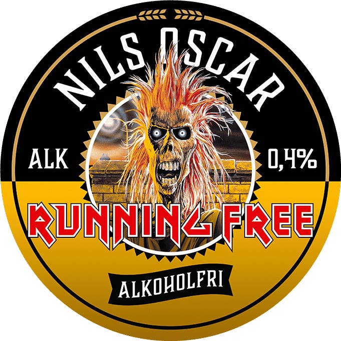 Nils Oscar - Wholesale Non-Alcoholic Beer - Nils Oscar Running Free, Non Alcoholic, 44 cl