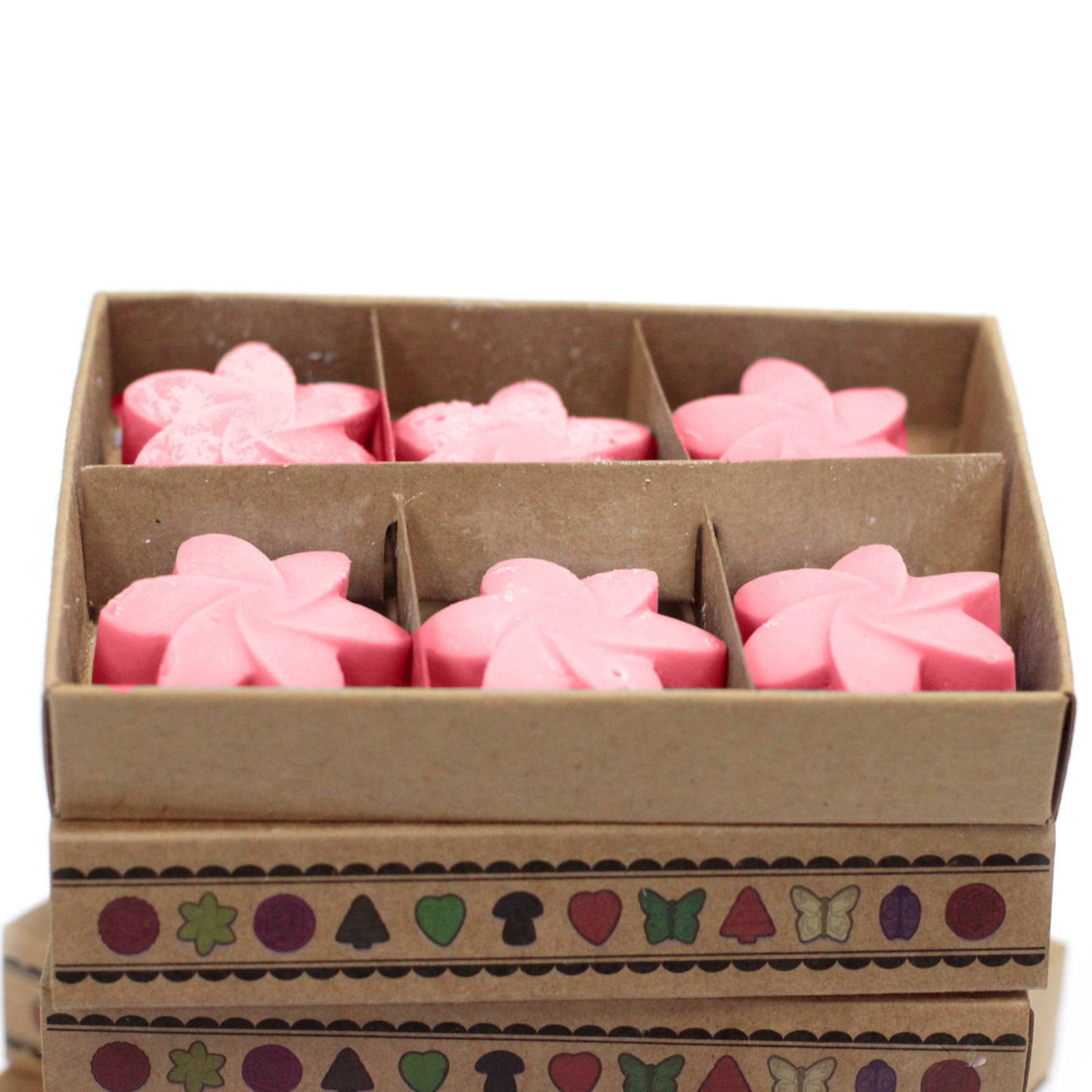 AW Artisan - Wholesale Wax melt - 5x Boxes of 6 Soy Waxes - Classic Pink3