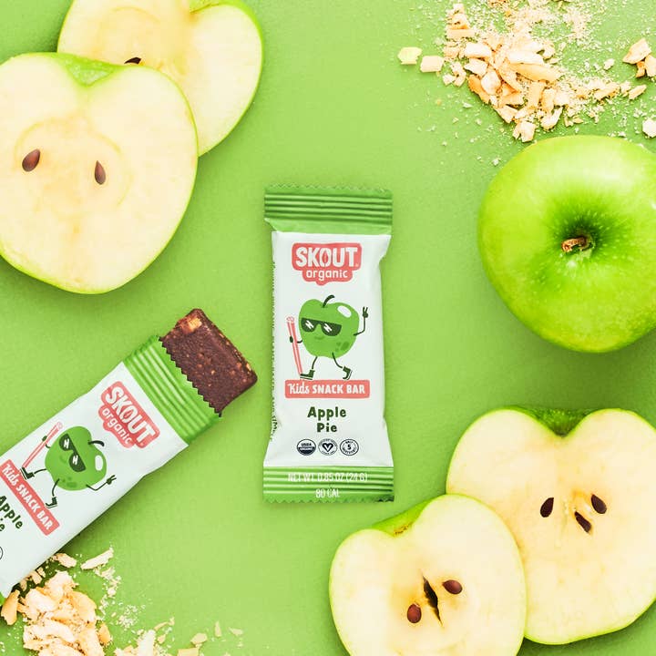 Skout Organic - Wholesale Snack Bar - Skout Organic Apple Pie Kids Snack Bar | Nut-Free