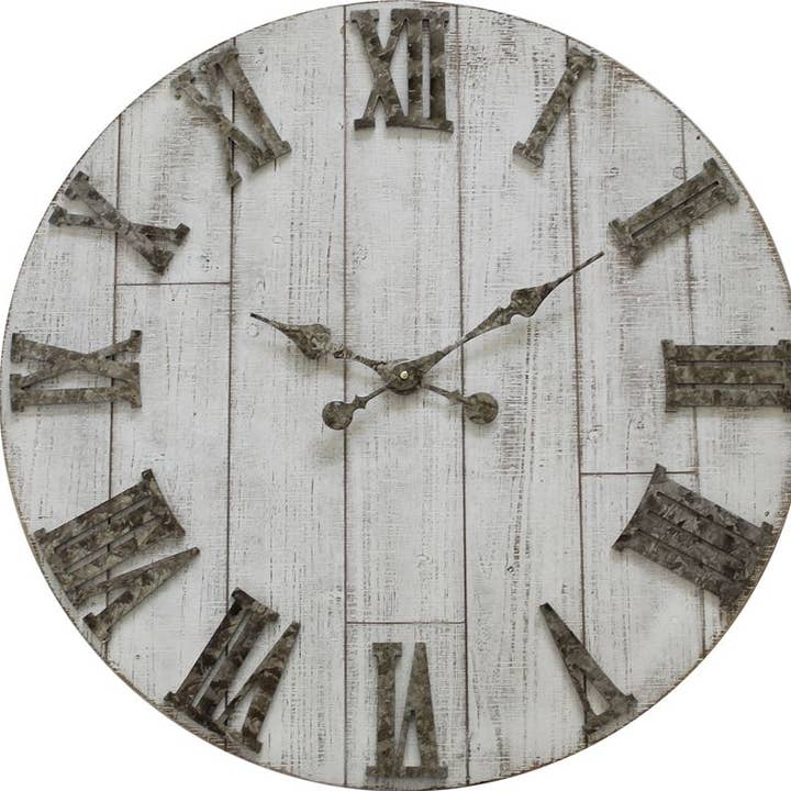 Henry Wooden Wall Clock with 3-D Roman Numerals for wholesale by Hermle