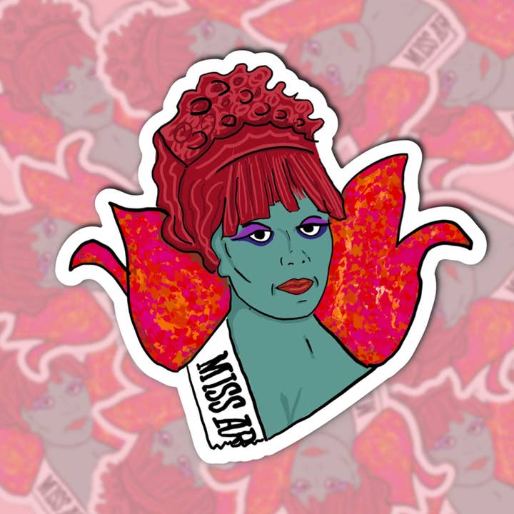 BOBBYK - Wholesale Sticker - Beetlejuice - Miss. Argentina Sticke