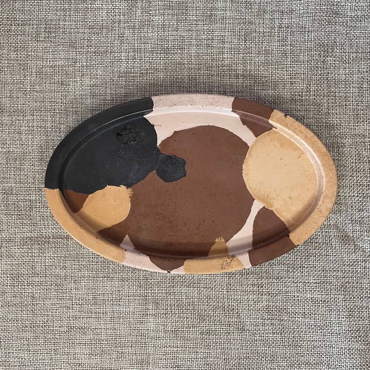 Maureen Luxe Studio – wholesale Jewellery dish – Appa Oval Jewellery Trinket Tray3