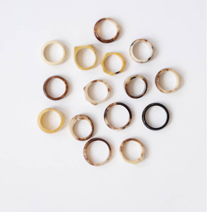 MAADILI COLLECTIVE - Wholesale Cocktail/Statement Ring - Simple Horn Ring1