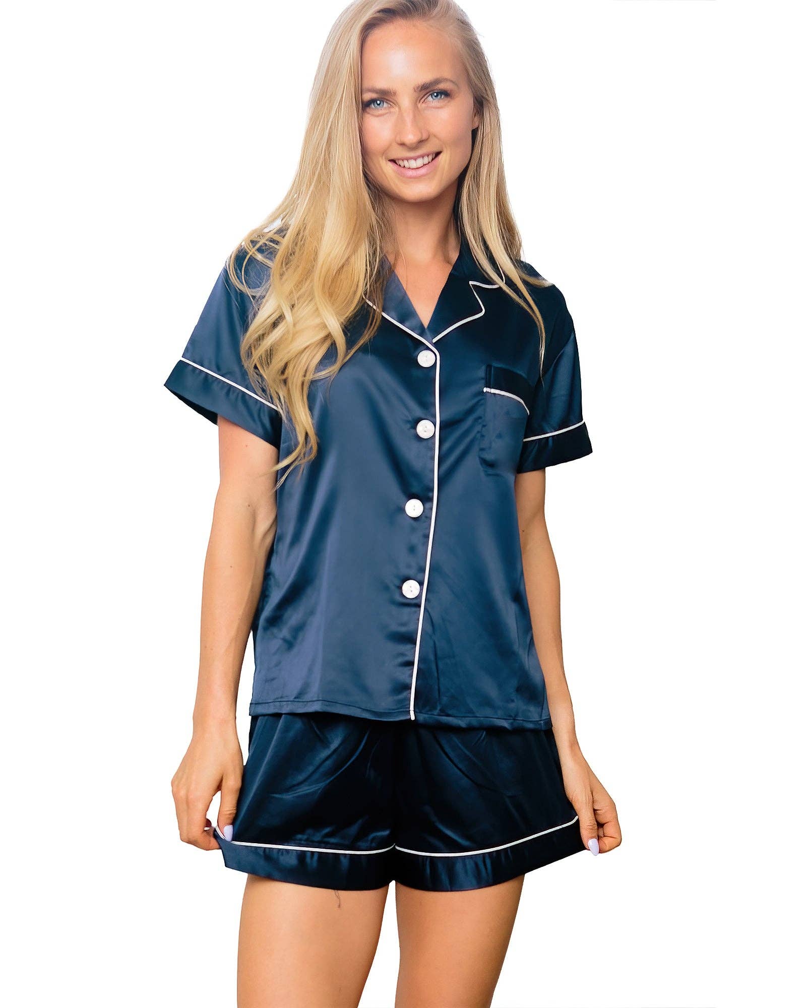 Belle's Design Shop - Wholesale Sleepwear Set - Women's - Women's Short Pajama Set4