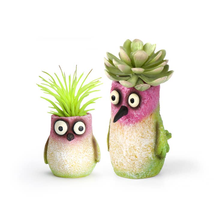 Cohasset Gifts - Wholesale Plant Pot - Flit Hummingbird Blobhouse Planter