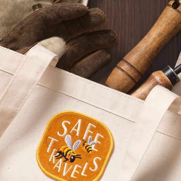 Wirtheim Poster Arts LLC - Wholesale Patch - Safe Travels - Felt Badge1