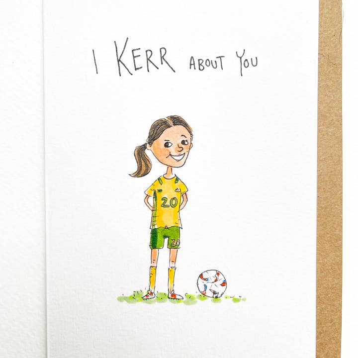 Well Drawn - Wholesale Love card - I Kerr About You1