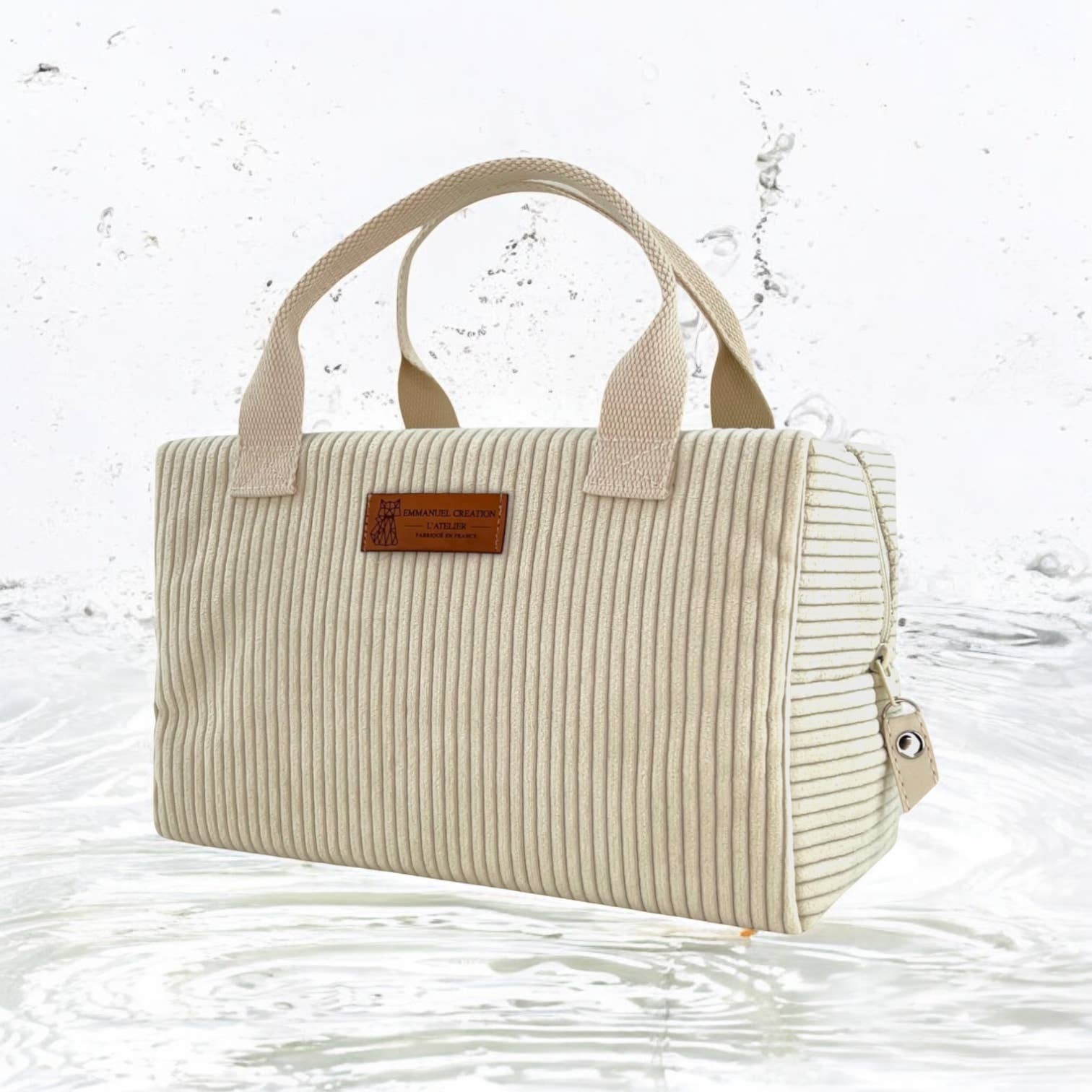 Emmanuel Création - Wholesale Cooler/Cooler Bag - Pack of 12 Ice Cube S insulated bags, "Corduroy"5