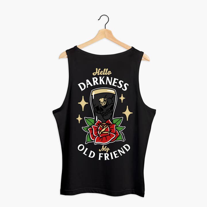 Hello Darkness Tank (Unisex) for wholesale by Broken Society