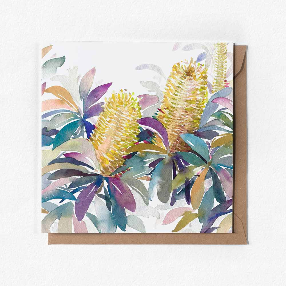 Natalie Martin | Australian Watercolour Artist - Wholesale Everyday Greeting Card - Australia Birth Flower Greeting Card Sample Pack8