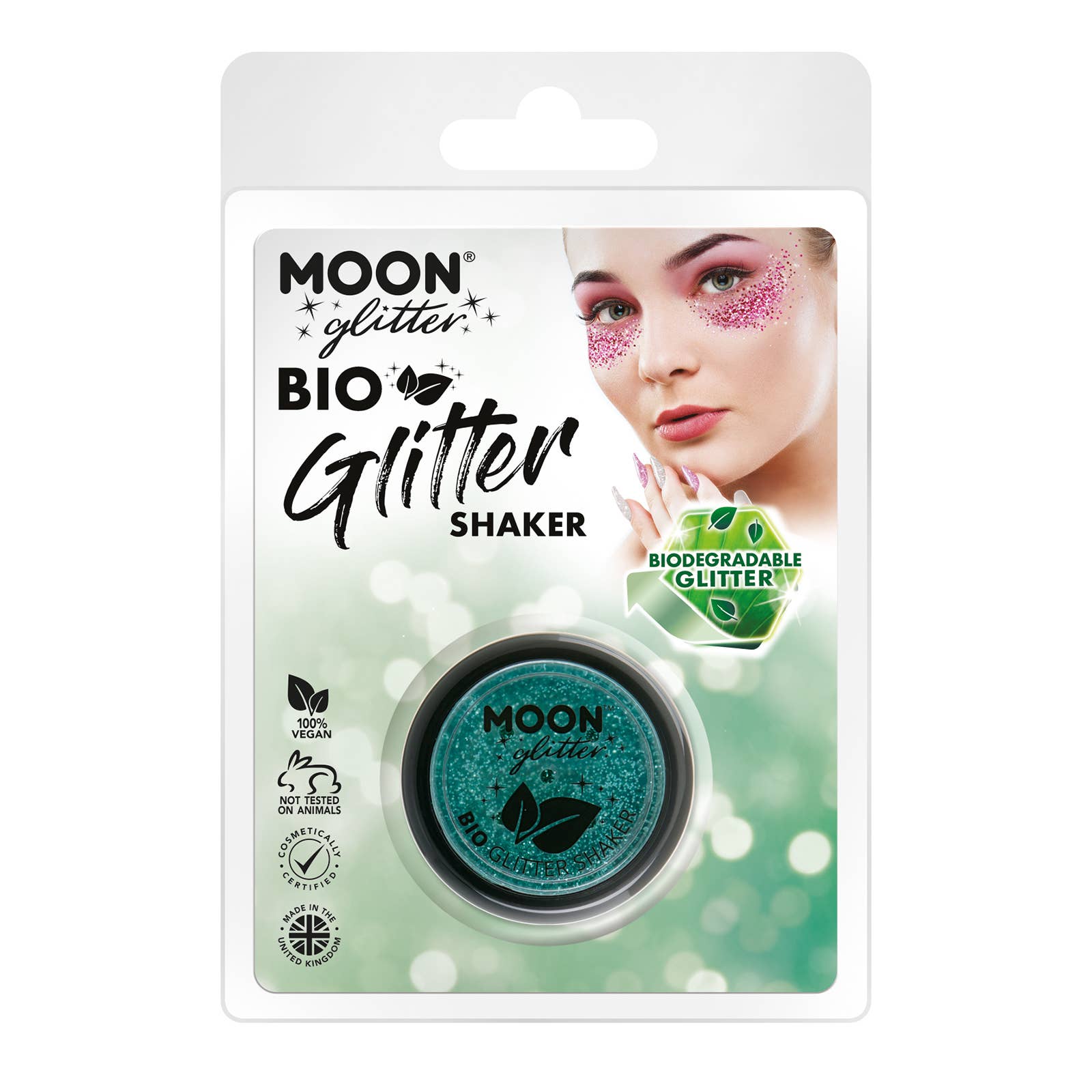 Moon Makeup - Wholesale Body Glitter/Shimmer - Clamshell - BIO Fine Glitter, 5g-environmentally friendly7