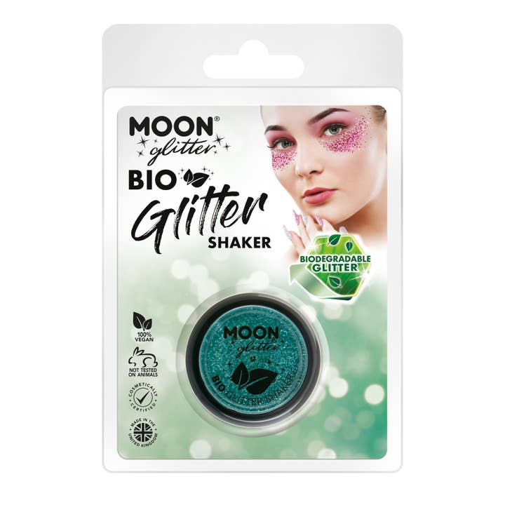 Moon Makeup - Wholesale Body Glitter/Shimmer - Clamshell - BIO Fine Glitter, 5g-environmentally friendly7