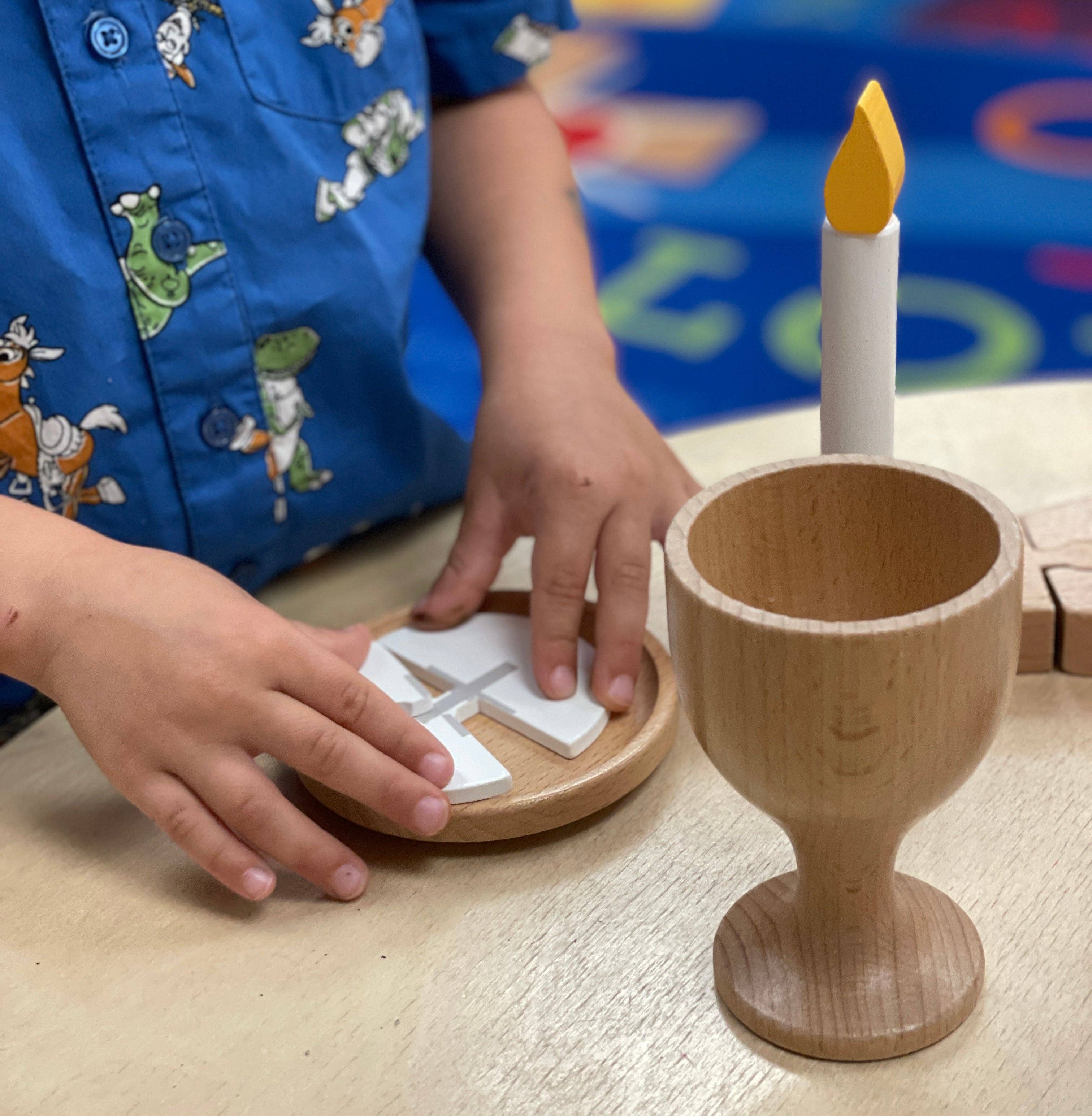 Wicking Vicar - Wholesale Wood Toy - Kids - Children's Mass Set3