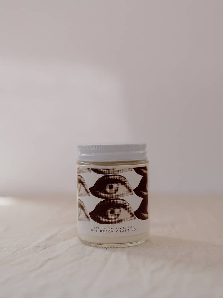 PALO SANTO + VETIVER per la vendita all'ingrosso da parte di Tuff Peach Craft Co.