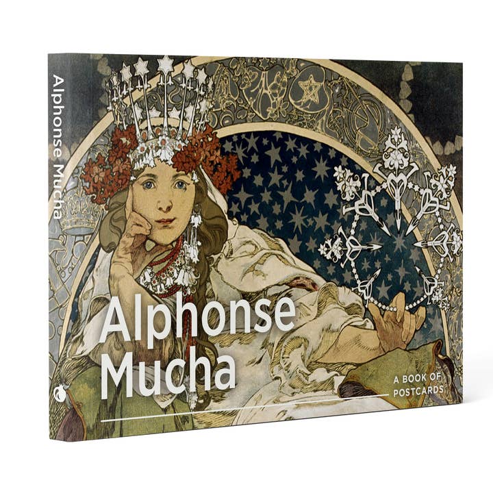 Pomegranate - Wholesale Postcard Set - Alphonse Mucha Book of Postcards