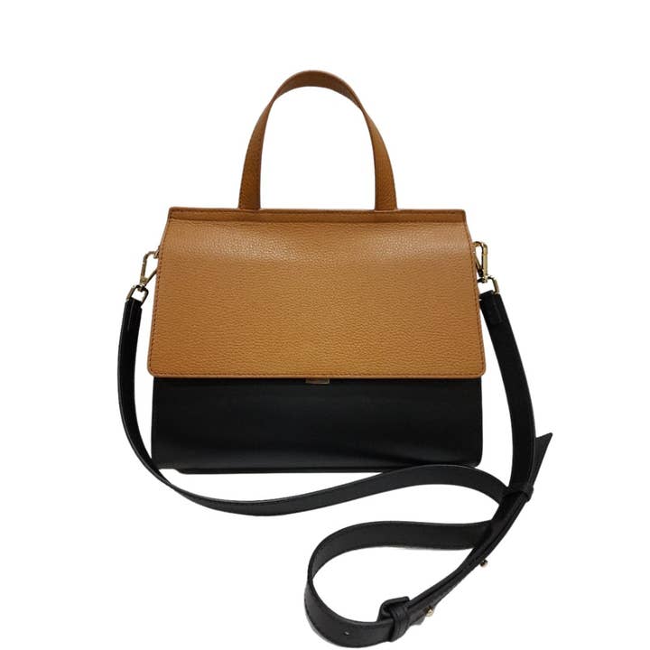 M84U - Wholesale Top Handle Bag - Women's - New! Mrs. Maisel Bag 2021 black-brown2